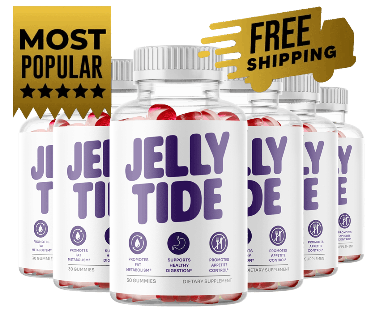 JellyTide 6 bottle